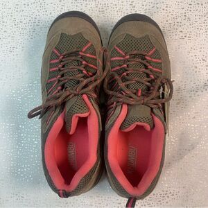 Khombu Maura Sneakers Hiking Trail Walking Shoes Brown Pinehurst Size 7.5 M